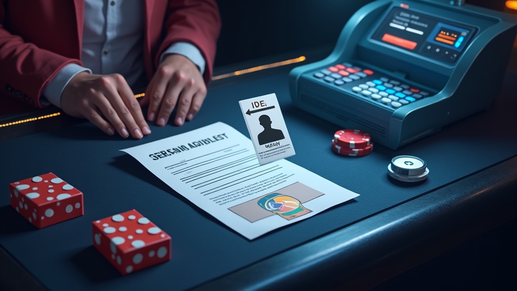 Verified casino withdrawal screen with ID checks and payout details